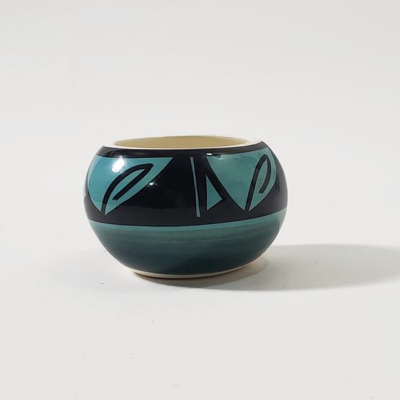 Vintage Ute Mountain Tribe Pottery Vase Bowl Ruth Root E19 - Picture 5 of 5